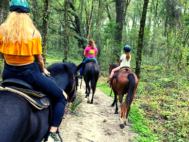 Wekiva Springs paddle and horseback ride